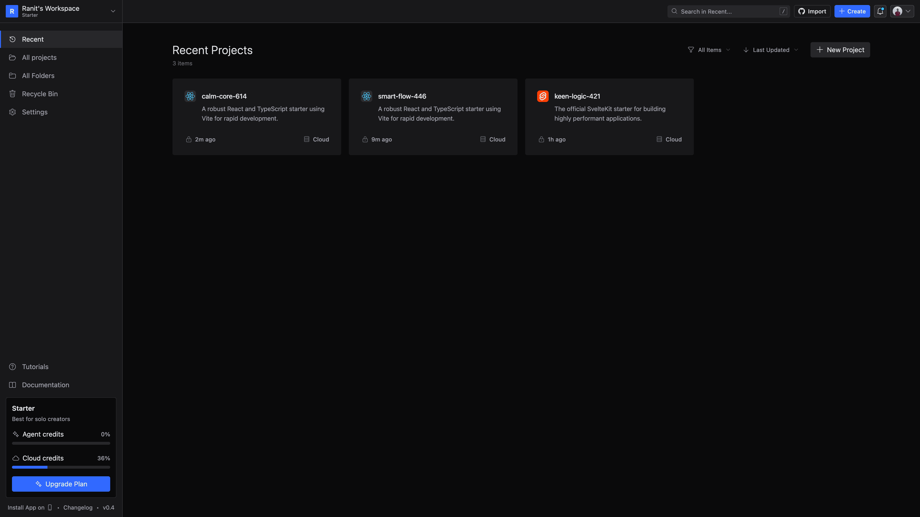 Unified Dashboard